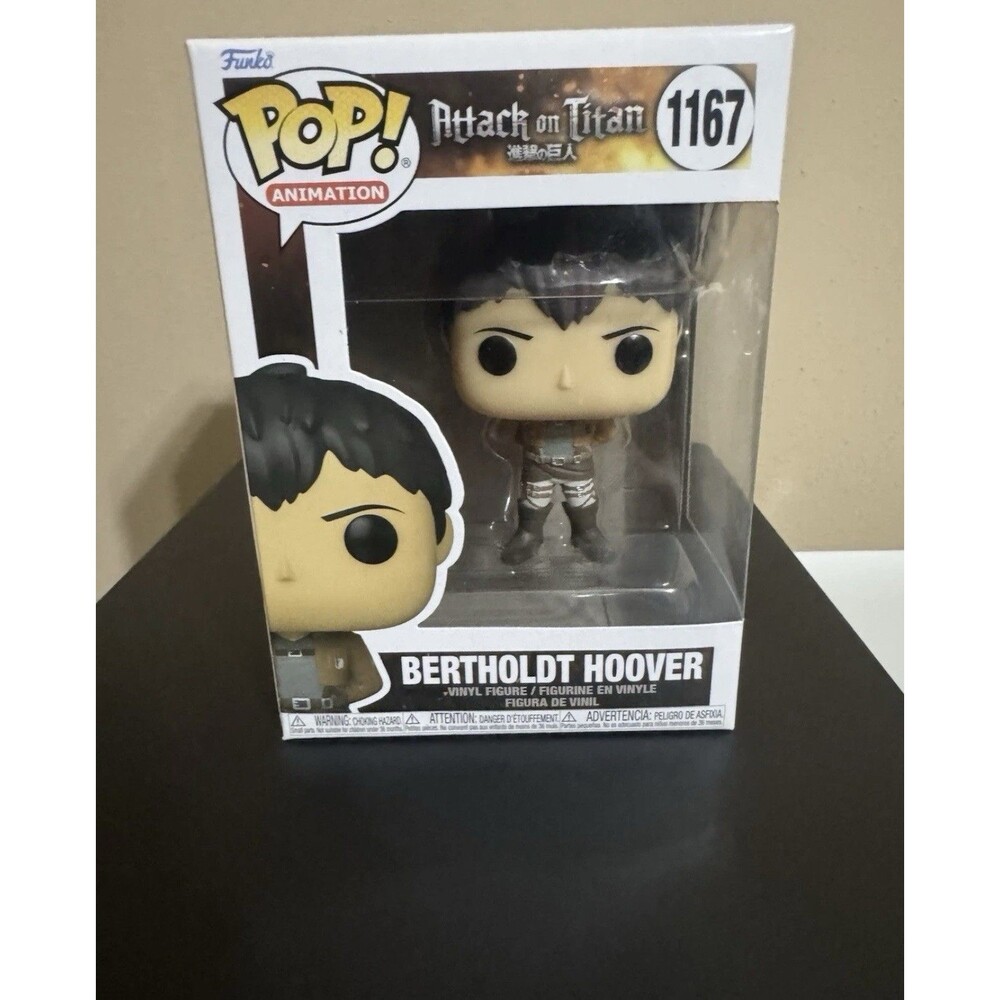 FUNKO POP JAPAN ANIME ATTACK ON TITAN BERTHOLDT HOOVER #1167 VINYL FIGURE 57979